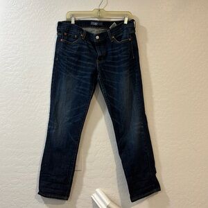 Women’s size 11 Levi’s jeans cotton casual western boyfriend washed denim cotton